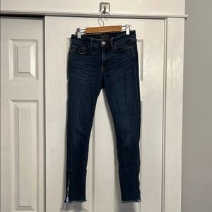 Abercrombie & Fitch Harper low rise ankle jeans
